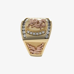 3D model Men Ring 336