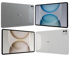 3D Honor MagicPad 3 Pro 12 3 Gray And White