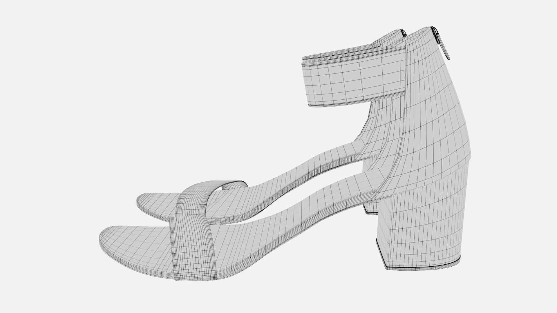 WOMEN HEELS Sandals Open Toe High Heel 3D model https://p.turbosquid.com/ts-thumb/6t/xZEhS9/CK/wireframe_03/jpg/1775805824/1920x1080/fit_q87/c11aa01c7c2c3f3db5a6f82f1fb7c46ae1646f02/wireframe_03.jpg