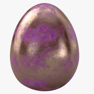 Purple Easter Egg