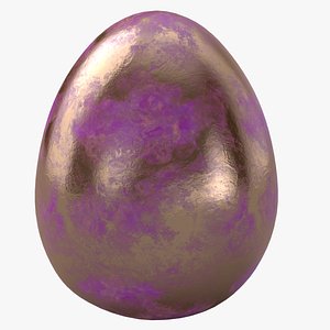 Purple Easter Egg