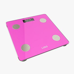 3D model digital weight scales