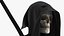 3D Grim Reaper Holding a Scythe model