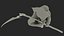 3D Grim Reaper Holding a Scythe model