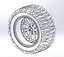 Offroad wheel for lifted trucks