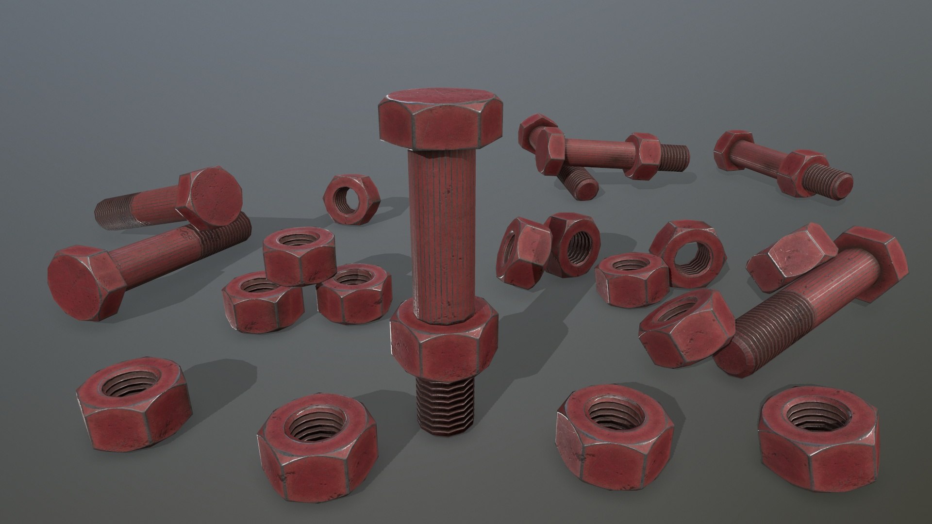 Bolts 3D - TurboSquid 1526659