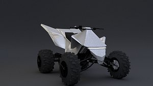 3D teslas cyberquad
