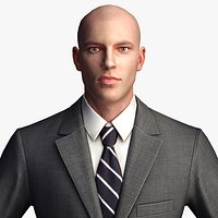 Businessman 4 - Low Polygon Character