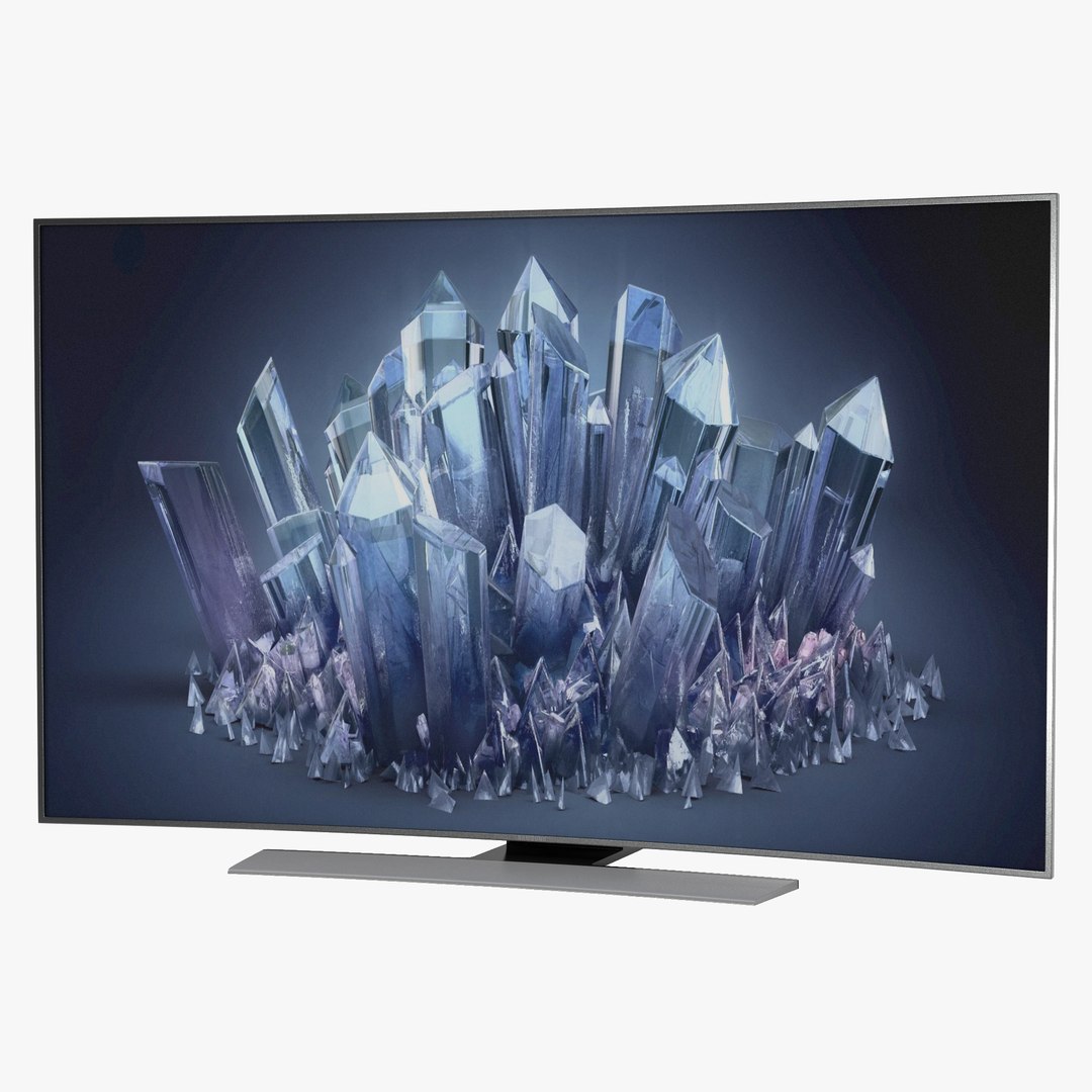 Samsung 4K UHD HU9000 Series Curved Smart TV 78 inch 3D Model 3D model preview