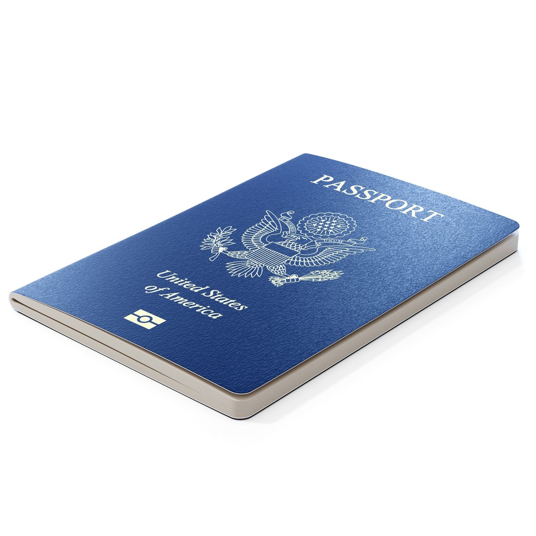 Passport Model - TurboSquid 1894982