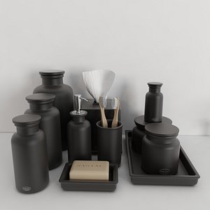 3d model accessories flatiron union stoneware