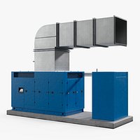 Industrial Air Compressor System