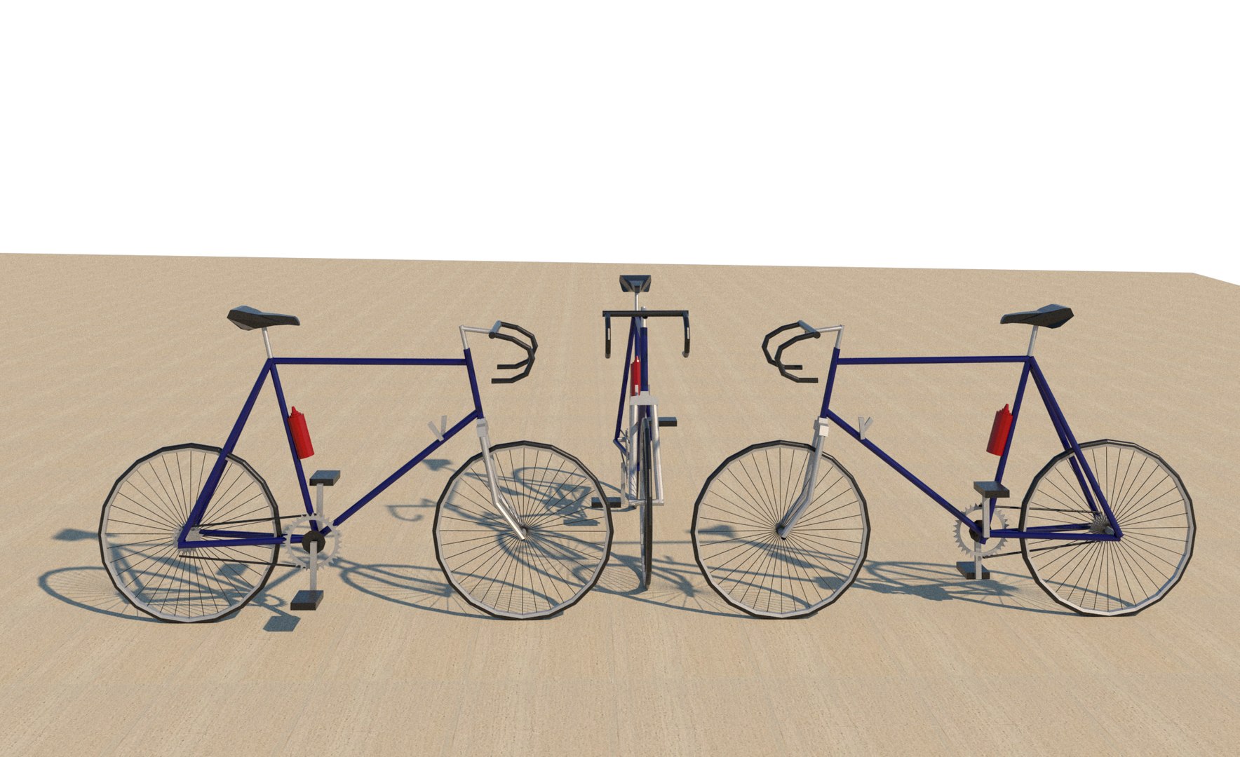 3D Model Bicycle Or Bike Revit Family TurboSquid 2113654