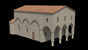 aziz paulus kilisesi 3D model