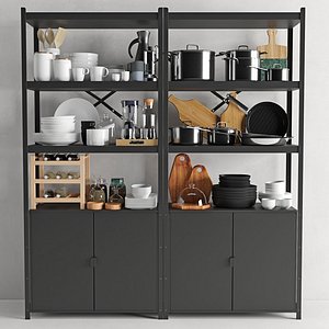 3D kitchenware tableware 03 model