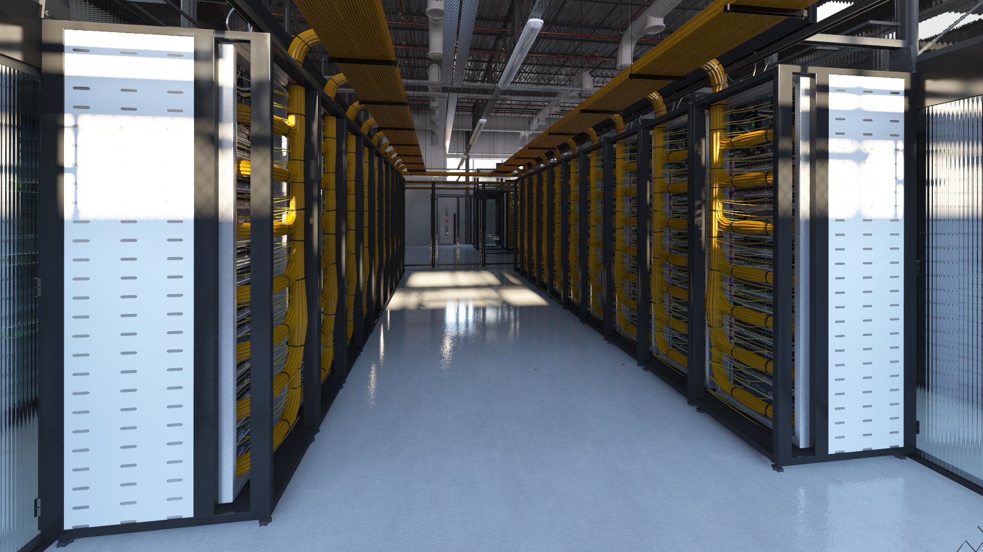 3D Data Center 1 Model - TurboSquid 2015549