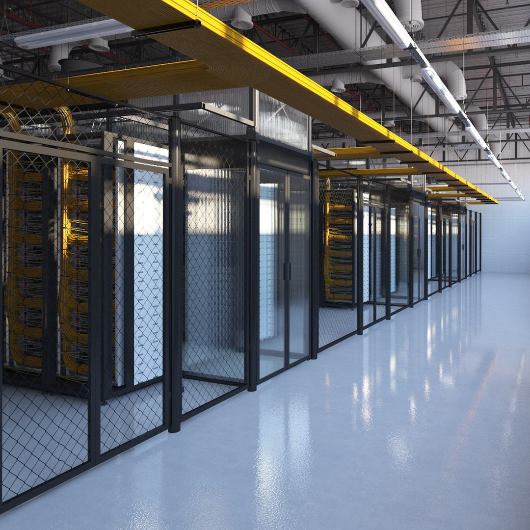 3D Data Center 1 Model - TurboSquid 2015549