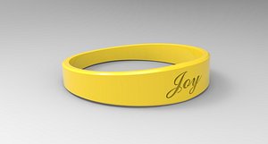 Joy Ring Female Yellow model
