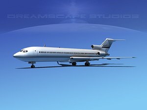 dxf airline boeing 727 727-200
