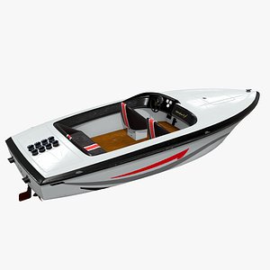 Speedboat Low-poly PBR