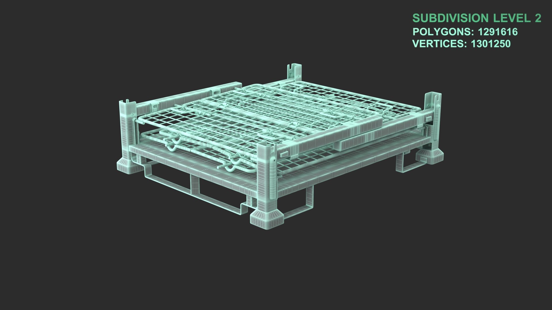Mesh Cage Folded model https://p.turbosquid.com/ts-thumb/6u/s0UFJH/JF/wireframe_0003/jpg/1732692785/1920x1080/fit_q87/034737e5d1833f147d8292702ab79fa6b506b930/wireframe_0003.jpg