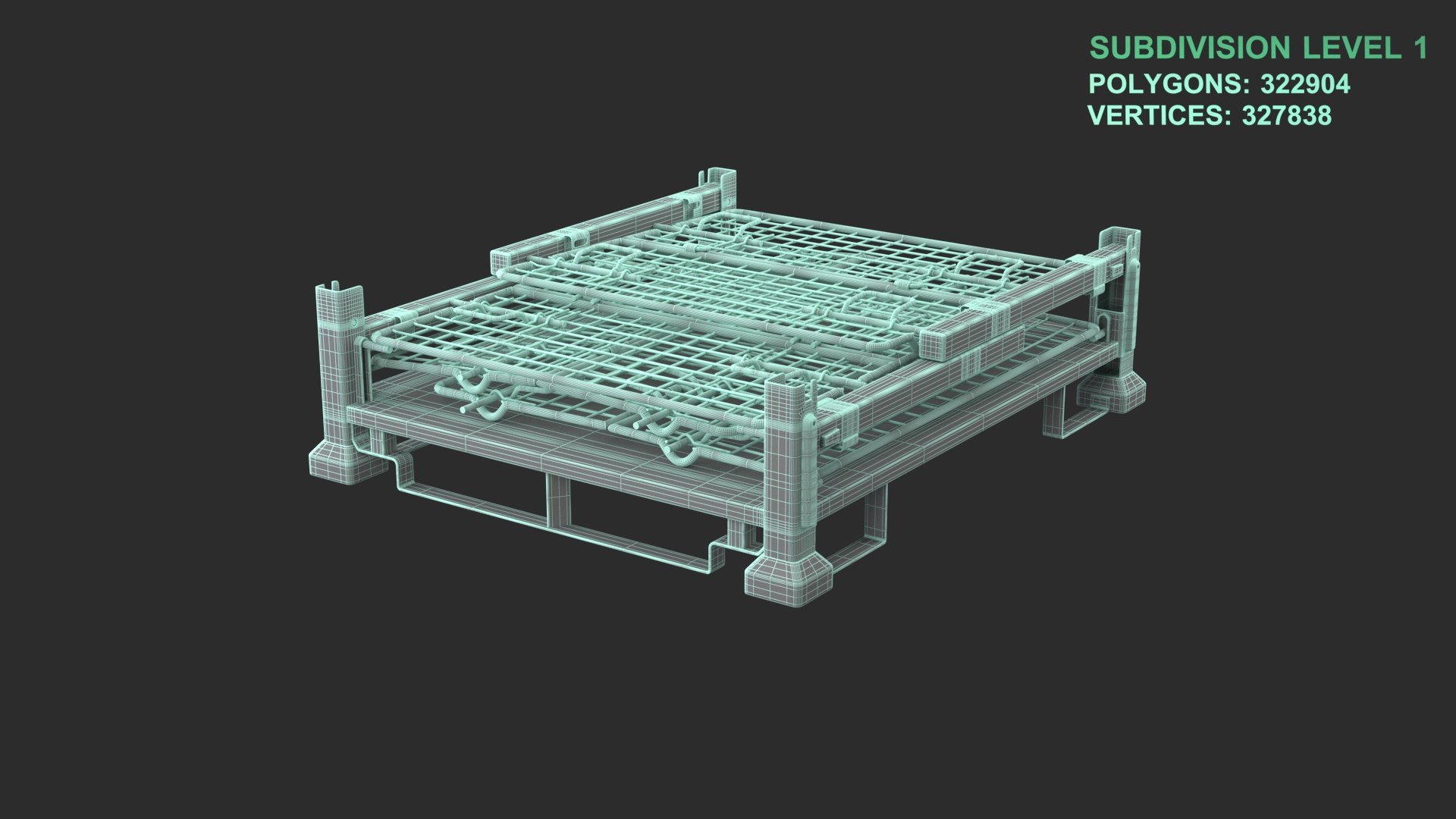 Mesh Cage Folded model https://p.turbosquid.com/ts-thumb/6u/s0UFJH/f0/wireframe_0004/jpg/1732692785/1920x1080/fit_q87/67284da268c0dee53b5a82a9edc96d72b173fafd/wireframe_0004.jpg