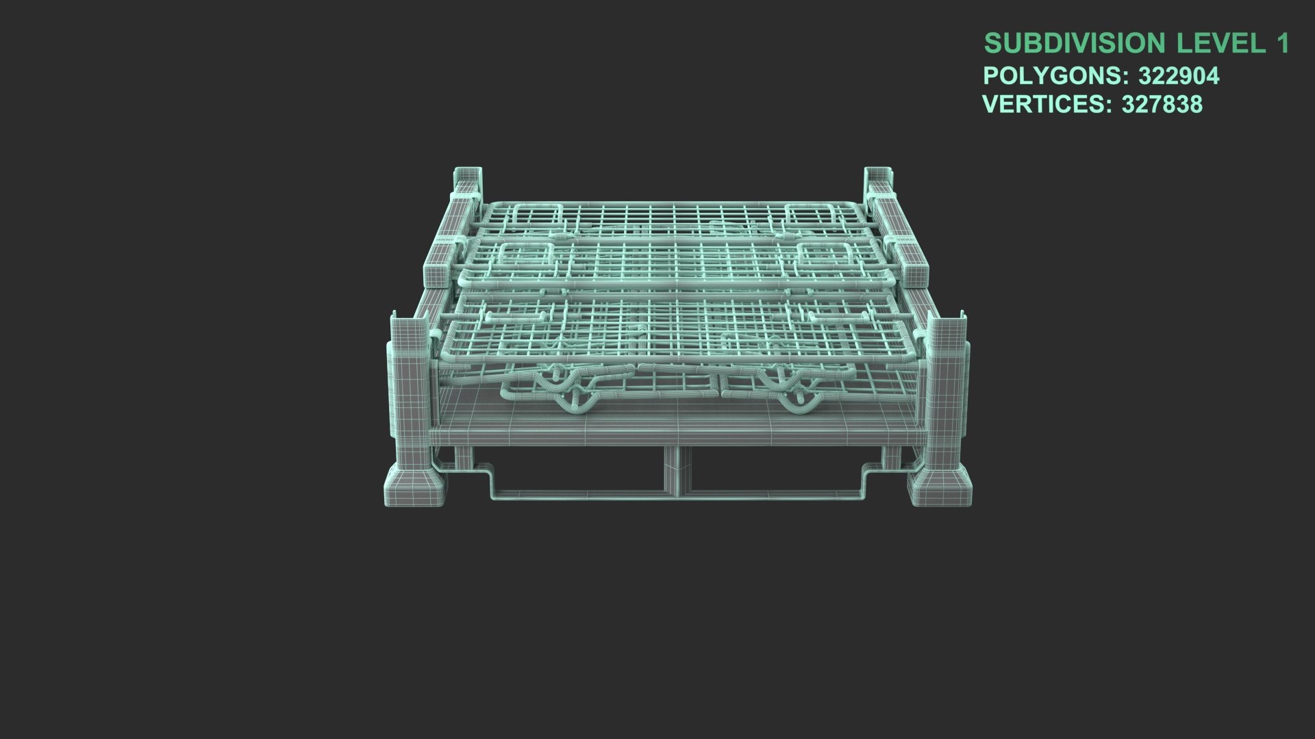 Mesh Cage Folded model https://p.turbosquid.com/ts-thumb/6u/s0UFJH/kV/wireframe_0005/jpg/1732692785/1920x1080/fit_q87/b41834d4124fc924b6729114afe74780fa142e46/wireframe_0005.jpg
