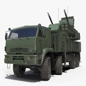 Pantsir S1 SA-22 Greyhound Dirty Rigged