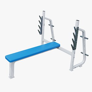 gym flat machine 3D
