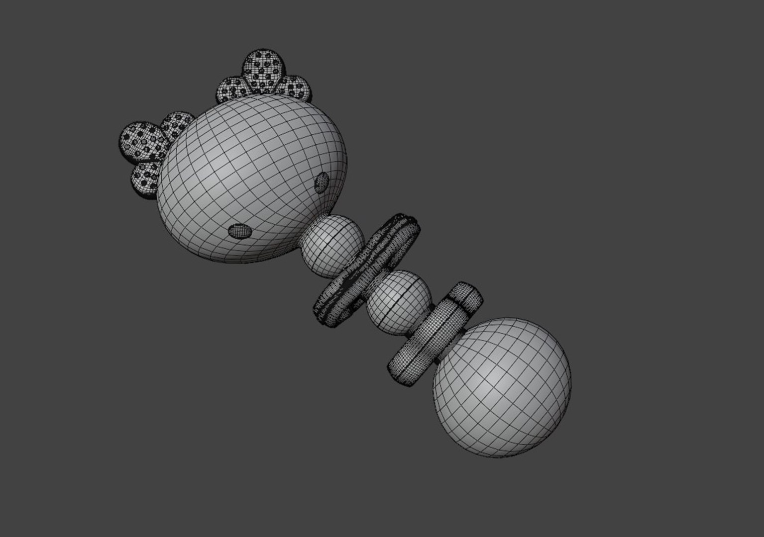 Baby Rattle 01 3D - TurboSquid 2113730