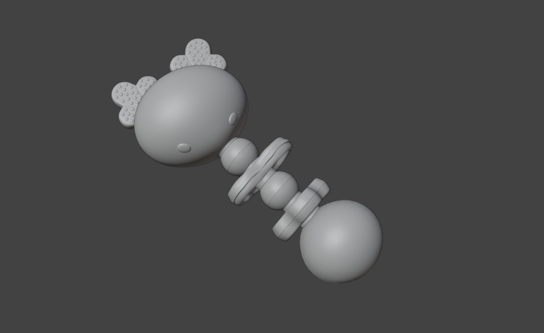 Baby Rattle 01 3D - TurboSquid 2113730
