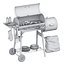 Grill mit Dekor