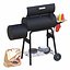 Grill mit Dekor