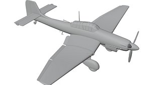 3D Aeroplan ju-87