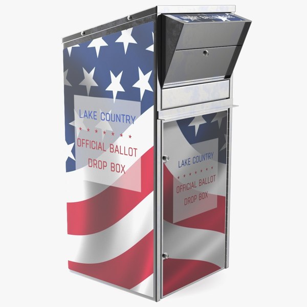 3D Secure Outdoor Ballot Drop Box