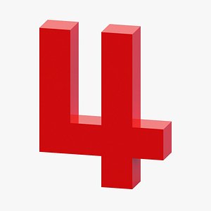 3D model Voxel Number 4
