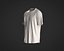 3D model Men raglan sleeve t-shirt with mesh fabric and cut and sew detailing