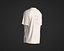 3D model Men raglan sleeve t-shirt with mesh fabric and cut and sew detailing