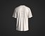 3D model Men raglan sleeve t-shirt with mesh fabric and cut and sew detailing