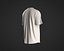 3D model Men raglan sleeve t-shirt with mesh fabric and cut and sew detailing