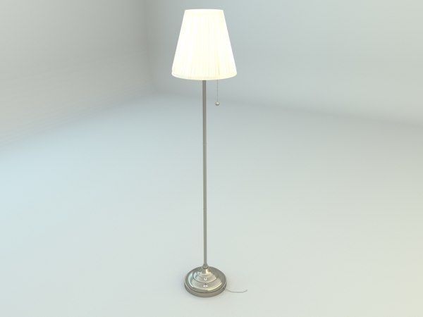 modelo 3d Lámpara de pie Ikea Arstid - 774743