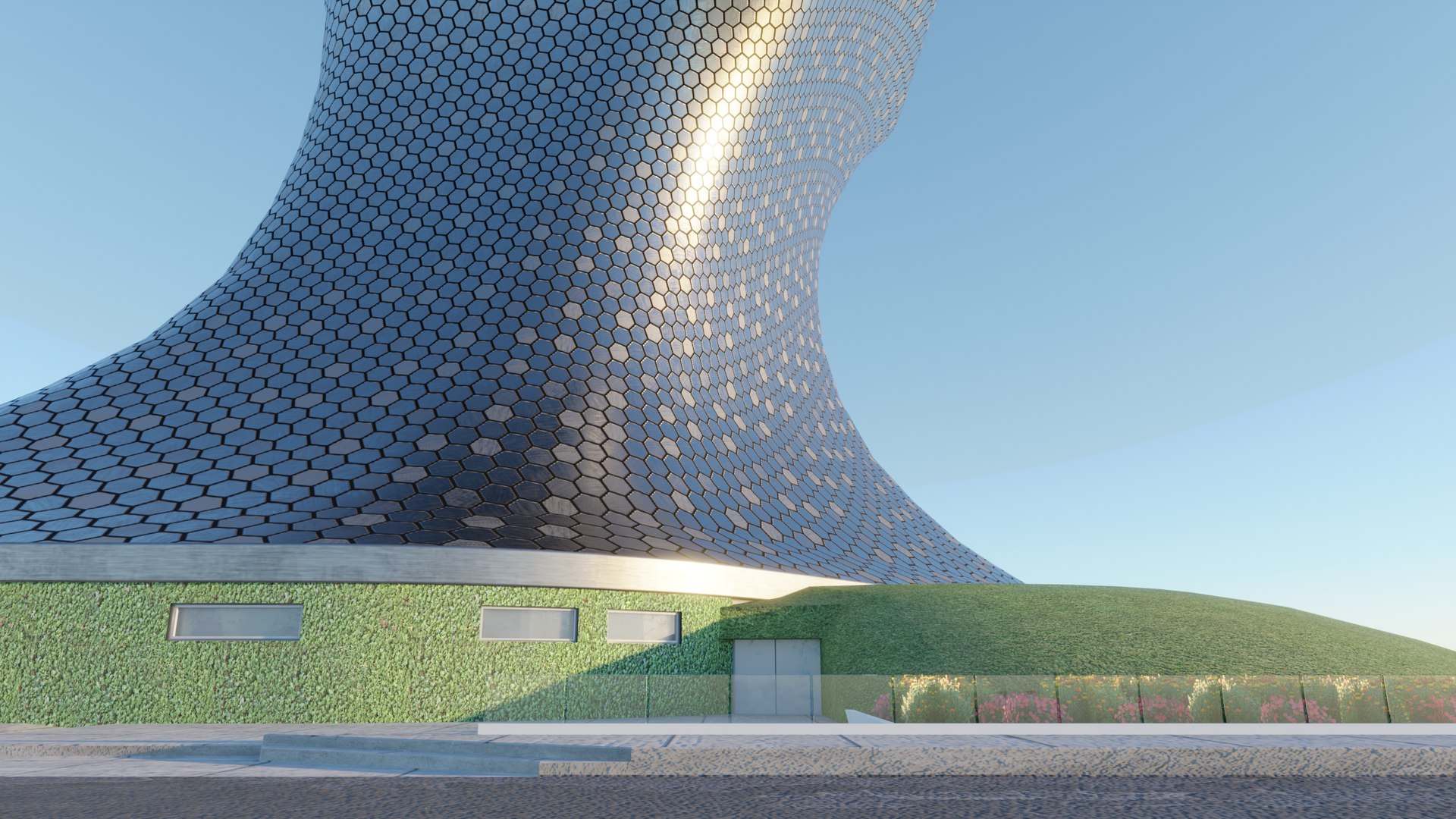 Plaza Carso, Museo Soumaya. 3D model https://p.turbosquid.com/ts-thumb/6v/NiDIOH/Cz/soumaya_9/png/1618699631/1920x1080/fit_q87/b279e7d4d1973c55dad47f52053caa6903fa0810/soumaya_9.jpg