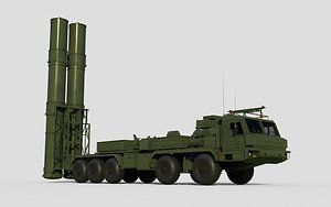 S-500 Prometheus missile system 3D model