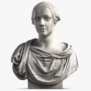 woman bust 3D