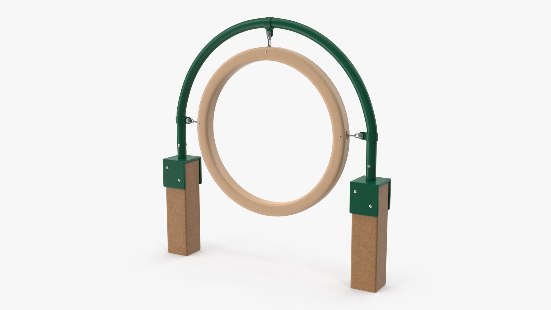 Hanging Ring for Dog Training Park 3D model preview