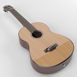 3D classic guitar model