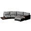 Gebogene Couch