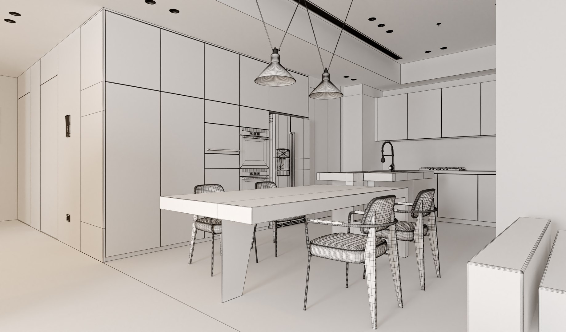 3D Apartment Interior In Taiwan - TurboSquid 2000162