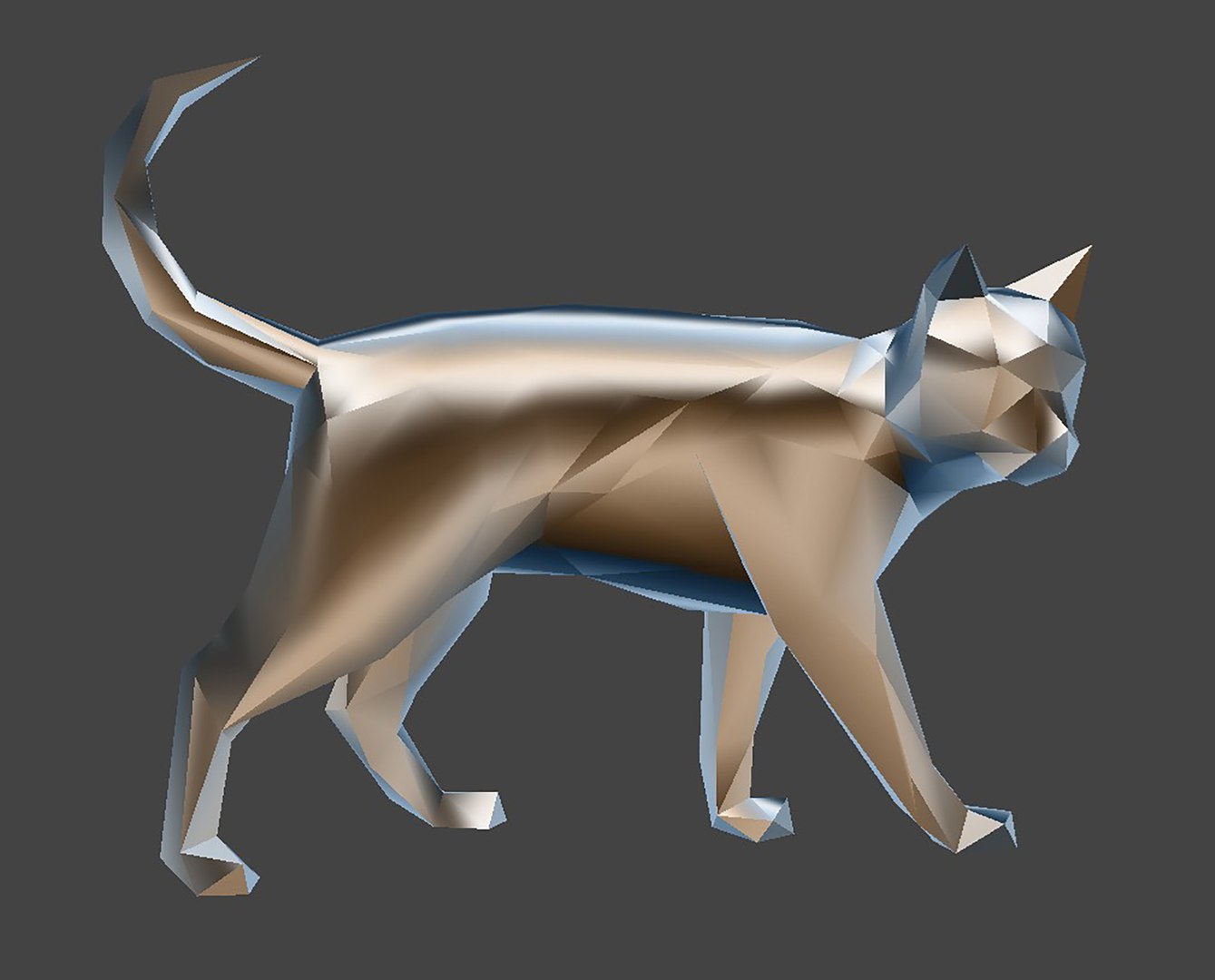 Cat 3D Print Model Geometric 3D Model - TurboSquid 2373103