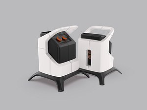 Bathroom industrial chic 3D model